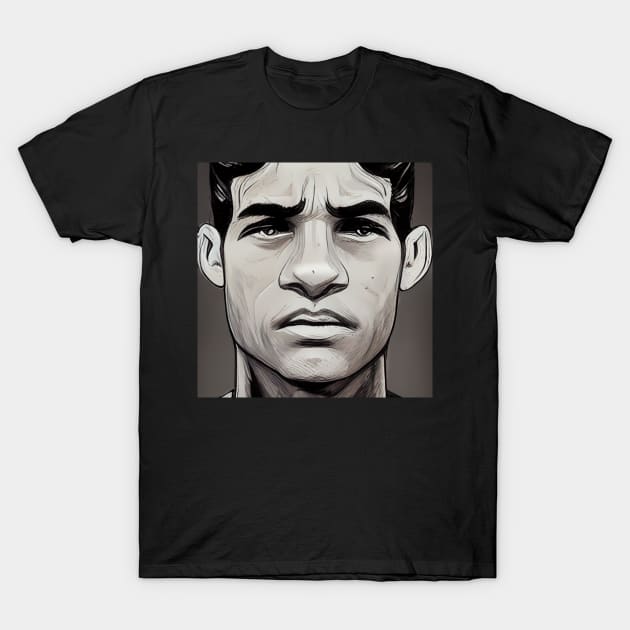 Garrincha | Comics style T-Shirt by ComicsFactory